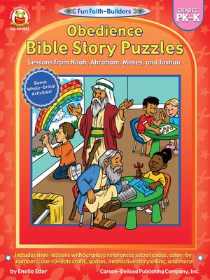 cover image of Obedience Bible Story Puzzles